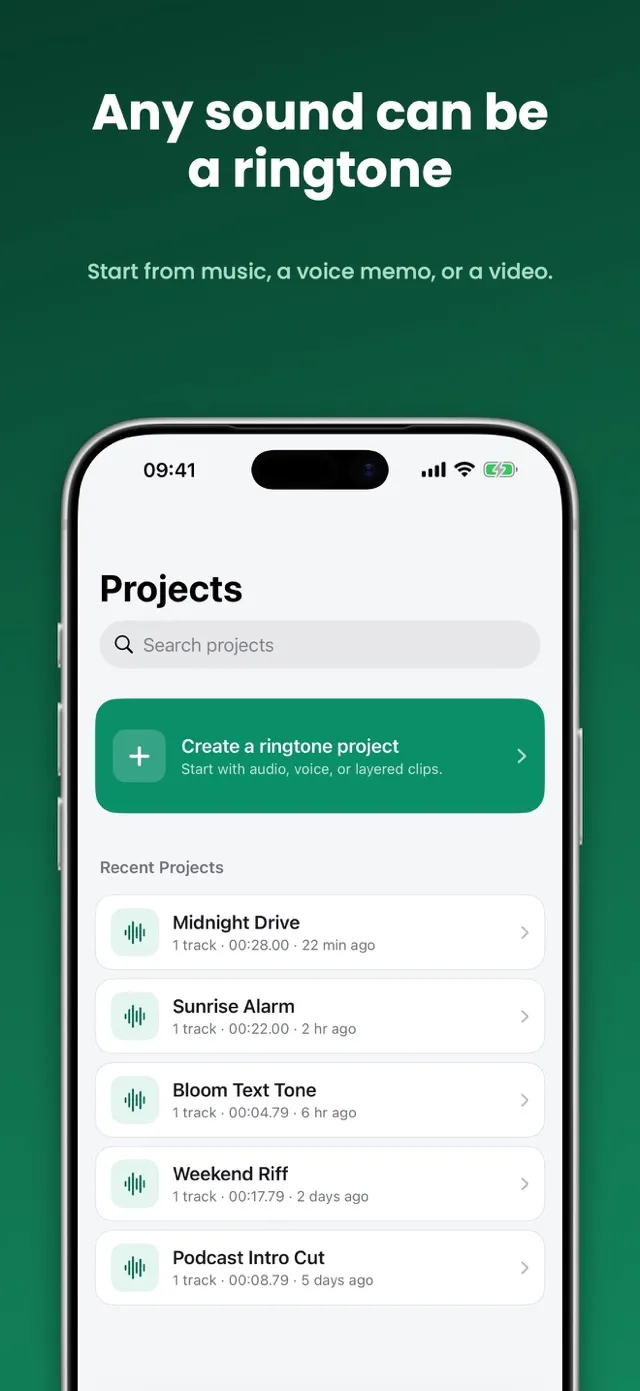 Ringtone Maker screenshot 2