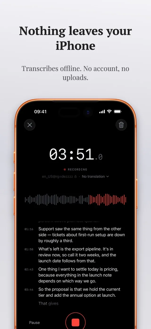 SpeakSense screenshot 2