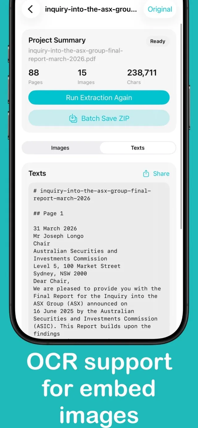 PDFExtract screenshot 4